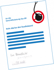 Brandbrief "Kein Abriss des BR Studiobaus" unterschreiben