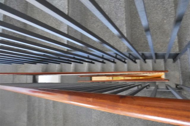 Treppenauge im Bauhausstil